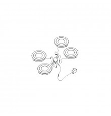 12Vdc 3W LED Under Cabinet Lights, CREE, Warm White, 202lm - iPuck(4) Plus 12Vdc 3W LED Under Cabinet Lights, CREE, Warm White, 202lm - iPuck(4) Plus