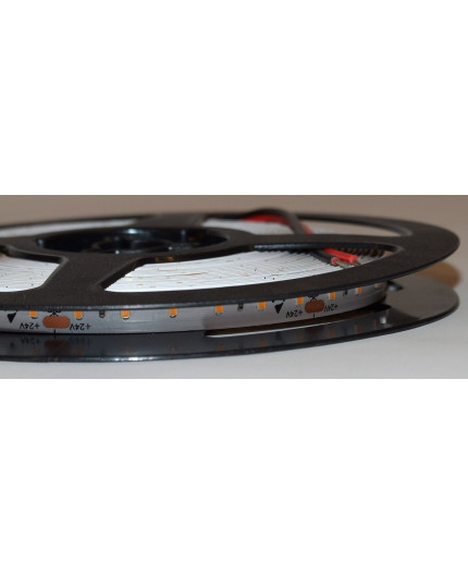 24VDC LED tape, warm white 3000K, CRI90+, 9.6W/m, 120LED/m, IP20, 5m (48W, 600 LED), SMD2016 24VDC LED tape, warm white 3000K, CRI90+, 9.6W/m, 120LED/m, IP20, 5m (48W, 600 LED), SMD2016