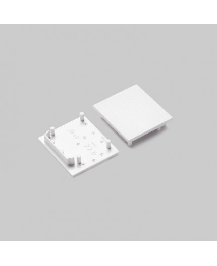 1m TCW2 LED profile (painted, white), Wall / Ceiling, set with cover 1m TCW2 LED profile (painted, white), Wall / Ceiling, set with cover