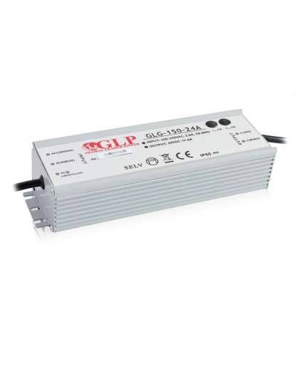 150W 24Vdc Single Output Switching LED Power Supply with PFC Function