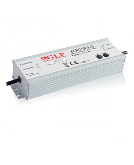 100W 12Vdc Single Output Switching LED Power Supply with PFC Function