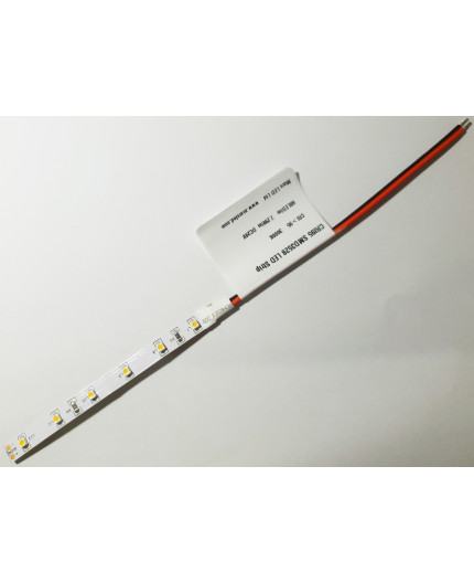 Sample of 24VDC LED tape, warm white 3000K CRI95+ 7.2W/m IP20, SMD3528 Sample of 24VDC LED tape, warm white 3000K CRI95+ 7.2W/m IP20, SMD3528