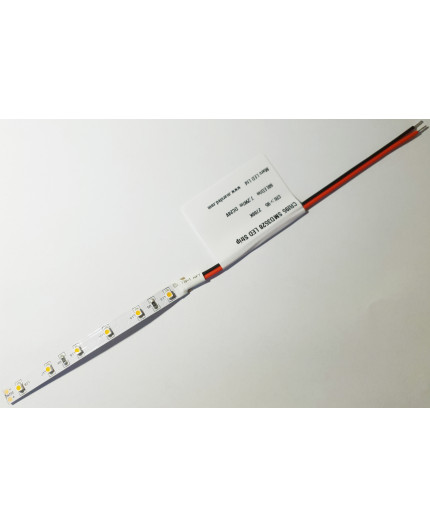 Sample of 24VDC LED tape, warm white 2700K CRI95+ 7.2W/m IP20, SMD3528 Sample of 24VDC LED tape, warm white 2700K CRI95+ 7.2W/m IP20, SMD3528