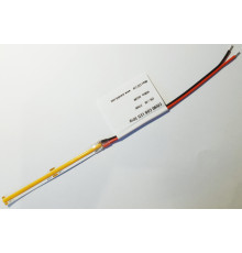 Sample of 24VDC LED tape, warm white 2700K, CRI90+, 14W/m, COB, IP20