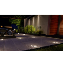 Ground nDisc LED lamp ALU, 3000K, 230V AC Ground nDisc LED lamp ALU, 3000K, 230V AC