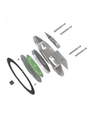 Ground nDisc LED lamp ALU, 3000K, 230V AC Ground nDisc LED lamp ALU, 3000K, 230V AC