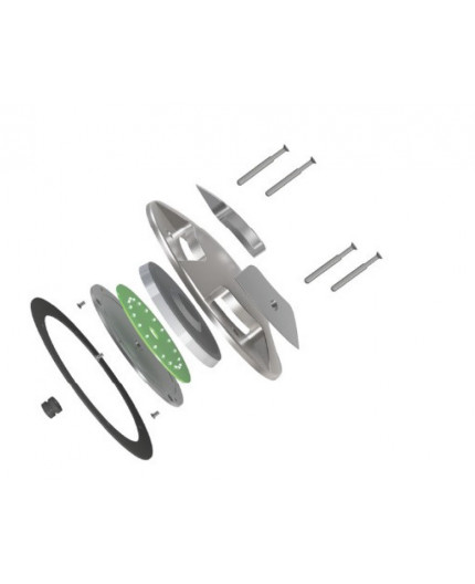 Ground nDisc LED lamp ALU, 3000K, 230V AC Ground nDisc LED lamp ALU, 3000K, 230V AC