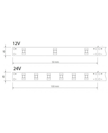 24VDC LED tape, amber, 4.8W/m, 60 LED/m 5m (24W 300 LED), IP54 SMD3528 24VDC LED tape, amber, 4.8W/m, 60 LED/m 5m (24W 300 LED), IP54 SMD3528