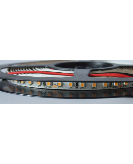 24VDC LED tape, warm white 2700K, 9.6W/m, 120LED/m, 5m, IP20, SMD3528 24VDC LED tape, warm white 2700K, 9.6W/m, 120LED/m, 5m, IP20, SMD3528