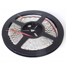 24VDC LED tape, red, 9.6W/m, 120LED/m, 5m (48W 600 LED), IP20, SMD3528
