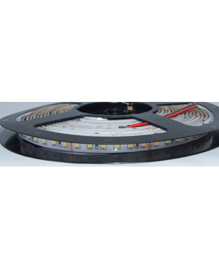 24VDC LED tape, warm white 2700K, 9.6W/m, 120LED/m, 5m, IP54, SMD3528 24VDC LED tape, warm white 2700K, 9.6W/m, 120LED/m, 5m, IP54, SMD3528