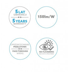 LED batten lamp, 60W, 4000K, natural white, IP65, IK08 LED batten lamp, 60W, 4000K, natural white, IP65, IK08