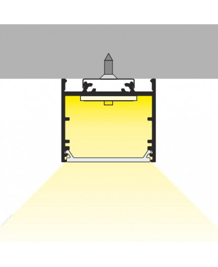 T1D, T22H, T22L, TU2, T3, TL2, TL2F, TXL2, TCW2, Mounting Bracket for LED profile T1D, T22H, T22L, TU2, T3, TL2, TL2F, TXL2, TCW2, Mounting Bracket for LED profile