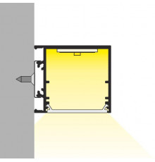 T1D, T22H, T22L, TU2, T3, TL2, TL2F, TXL2, TCW2, Mounting Bracket for LED profile T1D, T22H, T22L, TU2, T3, TL2, TL2F, TXL2, TCW2, Mounting Bracket for LED profile