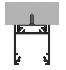 T1D, T22H, T22L, TU2, T3, TL2, TL2F, TXL2, TCW2, Mounting Bracket for LED profile T1D, T22H, T22L, TU2, T3, TL2, TL2F, TXL2, TCW2, Mounting Bracket for LED profile