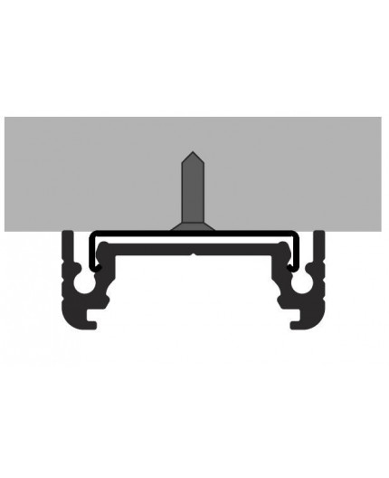 T1D, T22H, T22L, TU2, T3, TL2, TL2F, TXL2, TCW2, Mounting Bracket for LED profile T1D, T22H, T22L, TU2, T3, TL2, TL2F, TXL2, TCW2, Mounting Bracket for LED profile