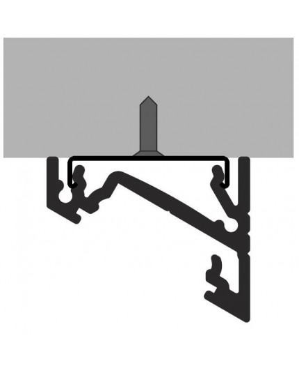 T1D, T22H, T22L, TU2, T3, TL2, TL2F, TXL2, TCW2, Mounting Bracket for LED profile T1D, T22H, T22L, TU2, T3, TL2, TL2F, TXL2, TCW2, Mounting Bracket for LED profile