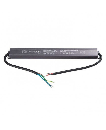12Vdc Triac dimmable slim LED driver 60W IP66, ELED-60-12T-SLP 12Vdc Triac dimmable slim LED driver 60W IP66, ELED-60-12T-SLP