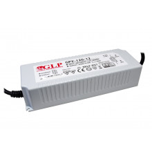 120W 12Vdc Single Output Switching LED Power Supply, IP67, GPV-120-12