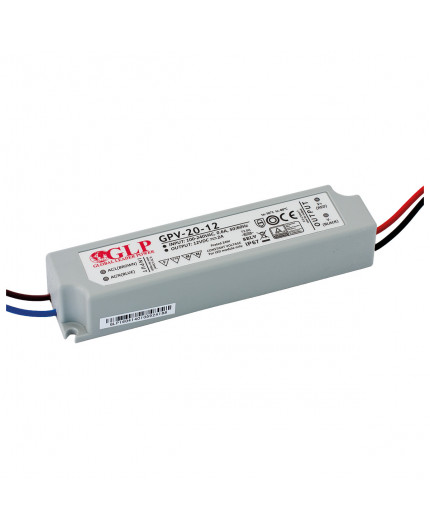 24W 12Vdc Single Output Switching LED Power Supply, GL Power TÜV 24W 12Vdc Single Output Switching LED Power Supply, GL Power TÜV