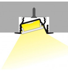 LED profile DIAGONAL14 F/TY anod. LED profile DIAGONAL14 F/TY anod.