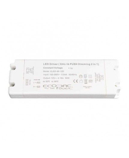24Vdc 50W DALI dimmable LED driver, ELED-50-24D 24Vdc 50W DALI dimmable LED driver, ELED-50-24D