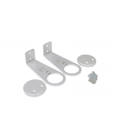 W1 Extra double extension arm / end holder for Oval Wardrobe Clothes Hanging Rail W1 Extra double extension arm / end holder for Oval Wardrobe Clothes Hanging Rail