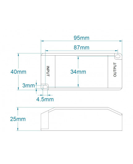 12Vdc 15W Triac dimmable (leading edge) LED driver, ELED-15-12T 12Vdc 15W Triac dimmable (leading edge) LED driver, ELED-15-12T