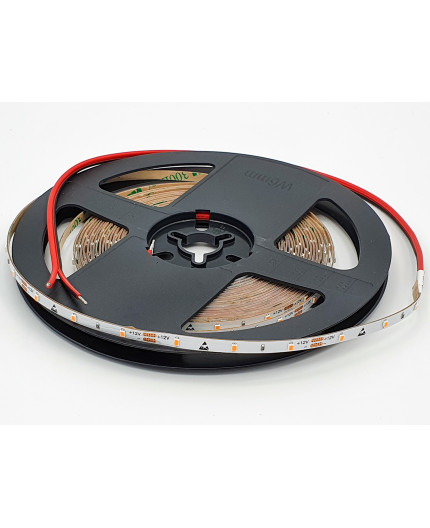 24VDC LED tape 4mm ultra warm white 1800K, CRI90+, 4.8W/m, 5m SMD2216 24VDC LED tape 4mm ultra warm white 1800K, CRI90+, 4.8W/m, 5m SMD2216