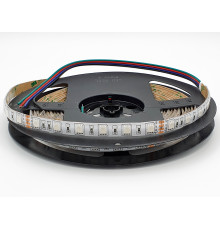 12VDC LED tape, RGB, 14.4W/m, 60LED/m, IP54, 5m (72W, 300 LED) SMD5050