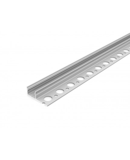 LED profile UNI-TILE12 180deg C PLUS anod. LED profile UNI-TILE12 180deg C PLUS anod.