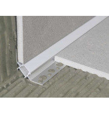 LED profile UNI-TILE12 90deg C PLUS anod. LED profile UNI-TILE12 90deg C PLUS anod.