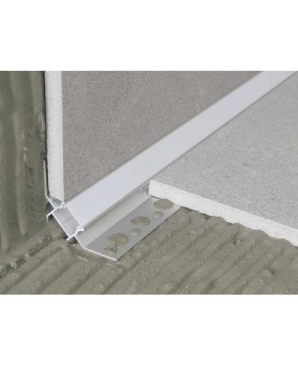 LED profile UNI-TILE12 90deg C PLUS anod. LED profile UNI-TILE12 90deg C PLUS anod.