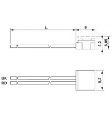 PCB Connector 8mm Phoenix Contact, PTF 0,3/ 2-WB-1,8-H – 1826091 PCB Connector 8mm Phoenix Contact, PTF 0,3/ 2-WB-1,8-H – 1826091