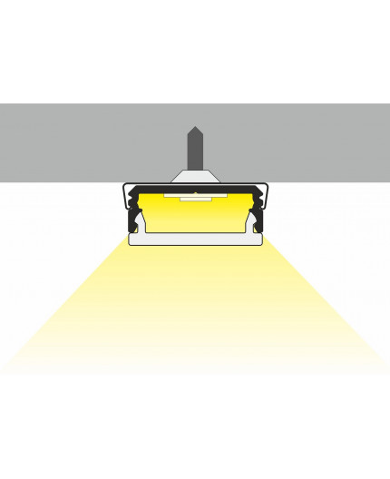 T1D, T22H, T22L, TU2, T3, TL2, TL2F, TXL2, TCW2, Mounting Bracket for LED profile T1D, T22H, T22L, TU2, T3, TL2, TL2F, TXL2, TCW2, Mounting Bracket for LED profile