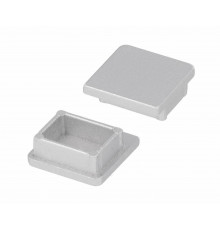 T22H NO HOLE extra end cap for LED profile
