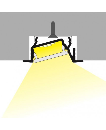 T1D, T22H, T22L, TU2, T3, TL2, TL2F, TXL2, TCW2, Mounting Bracket for LED profile T1D, T22H, T22L, TU2, T3, TL2, TL2F, TXL2, TCW2, Mounting Bracket for LED profile