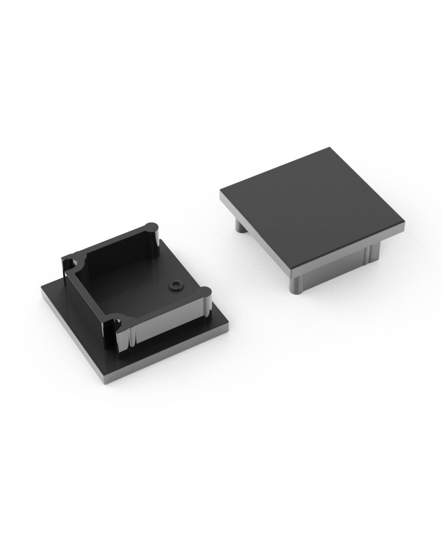 TH2 extra end cap for LED profile - TH2 LED Profile - Marc LED Ltd