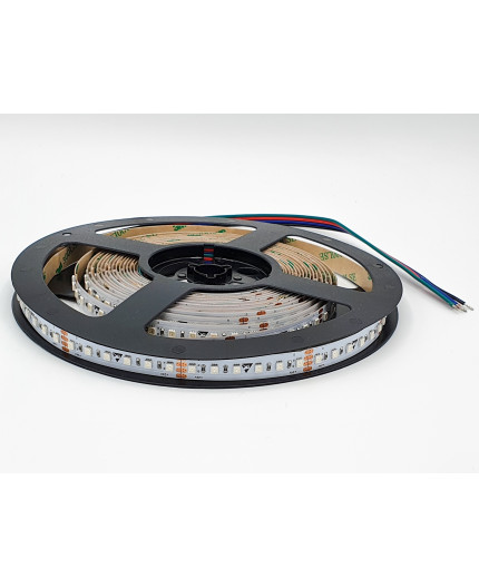 24VDC LED tape, RGB, 17W/m, 120LED/m IP20, 5m (85W, 600 LED), SMD2835 24VDC LED tape, RGB, 17W/m, 120LED/m IP20, 5m (85W, 600 LED), SMD2835