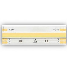 24VDC 2700K-6500K COB LED tape with bounding wall, CCT tuneable 19W/m, 5m (95W), IP20, Pro series 24VDC 2700K-6500K COB LED tape with bounding wall, CCT tuneable 19W/m, 5m (95W), IP20, Pro series
