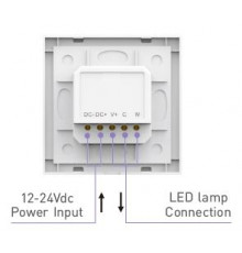 Single / multi zone E2 CCT LED strips touch Panel / Controller Ltech Single / multi zone E2 CCT LED strips touch Panel / Controller Ltech