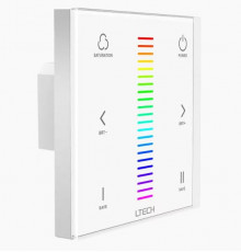 Single / multi zone E3 RGB LED strips touch Panel / Controller Ltech
