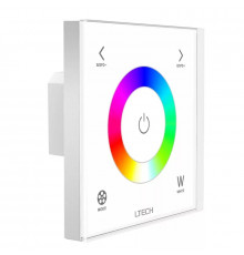 Single zone E4S RGBW LED strips touch Panel / Controller Ltech