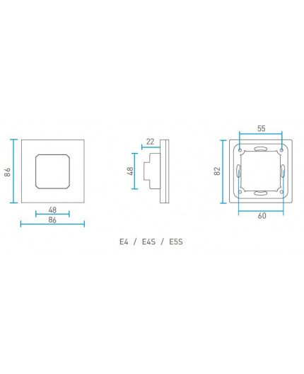 Single zone E4S RGBW LED strips touch Panel / Controller Ltech Single zone E4S RGBW LED strips touch Panel / Controller Ltech