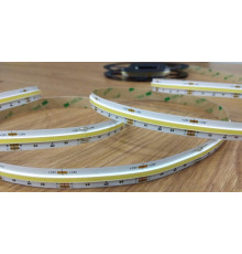 24VDC 2700K-6500K COB LED tape with bounding wall, CCT tuneable 19W/m, 5m (95W), IP20, Pro series 24VDC 2700K-6500K COB LED tape with bounding wall, CCT tuneable 19W/m, 5m (95W), IP20, Pro series