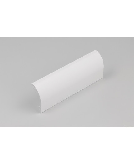 1m white painted WAY1 LED aluminium profile for passageways, opal cover 1m white painted WAY1 LED aluminium profile for passageways, opal cover