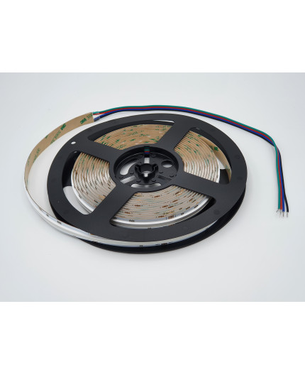 24VDC COB LED tape with bounding wall, RGB, 15W/m, IP20, 5m (75W), Pro series 24VDC COB LED tape with bounding wall, RGB, 15W/m, IP20, 5m (75W), Pro series