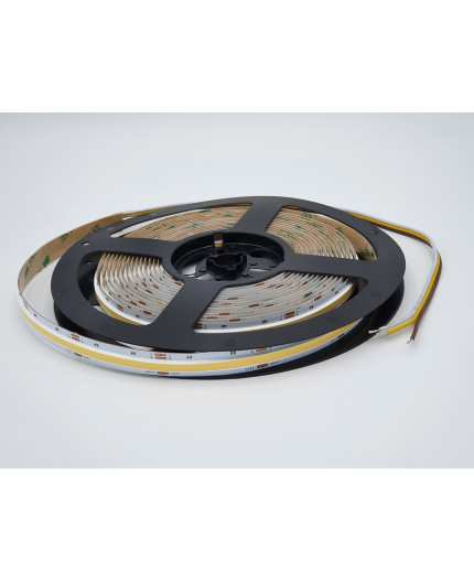 24VDC 2700K-6500K COB LED tape with bounding wall, CCT tuneable 19W/m, 5m (95W), IP20, Pro series 24VDC 2700K-6500K COB LED tape with bounding wall, CCT tuneable 19W/m, 5m (95W), IP20, Pro series