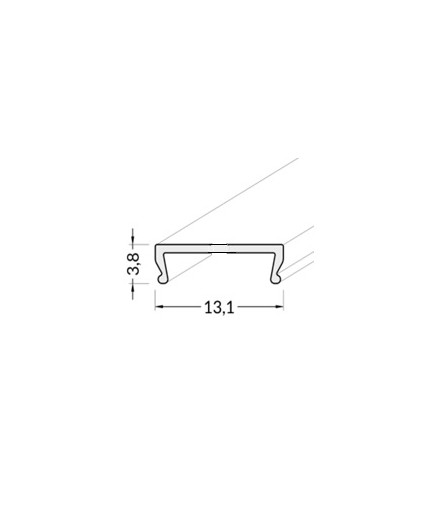 20m extra diffuser/ cover for LED profile C1 S1 S2 TM2 W1 Glow ARCH1 WAY1 U-TIle 20m extra diffuser/ cover for LED profile C1 S1 S2 TM2 W1 Glow ARCH1 WAY1 U-TIle