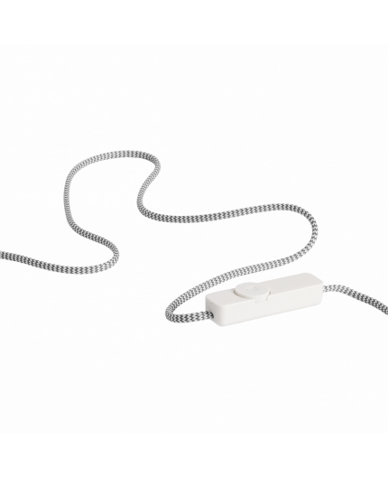 Cable dimmer CD50 White (on/off, rotary) 240V, Vadsbo Cable dimmer CD50 White (on/off, rotary) 240V, Vadsbo